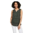 thumbnail image 1 of Iyla Women's Sleeveless Printed Knit Top, 1 of 6