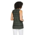 thumbnail image 3 of Iyla Women's Sleeveless Printed Knit Top, 3 of 6