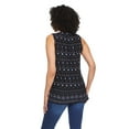 thumbnail image 3 of Iyla Women's Sleeveless Printed Knit Top, 3 of 6
