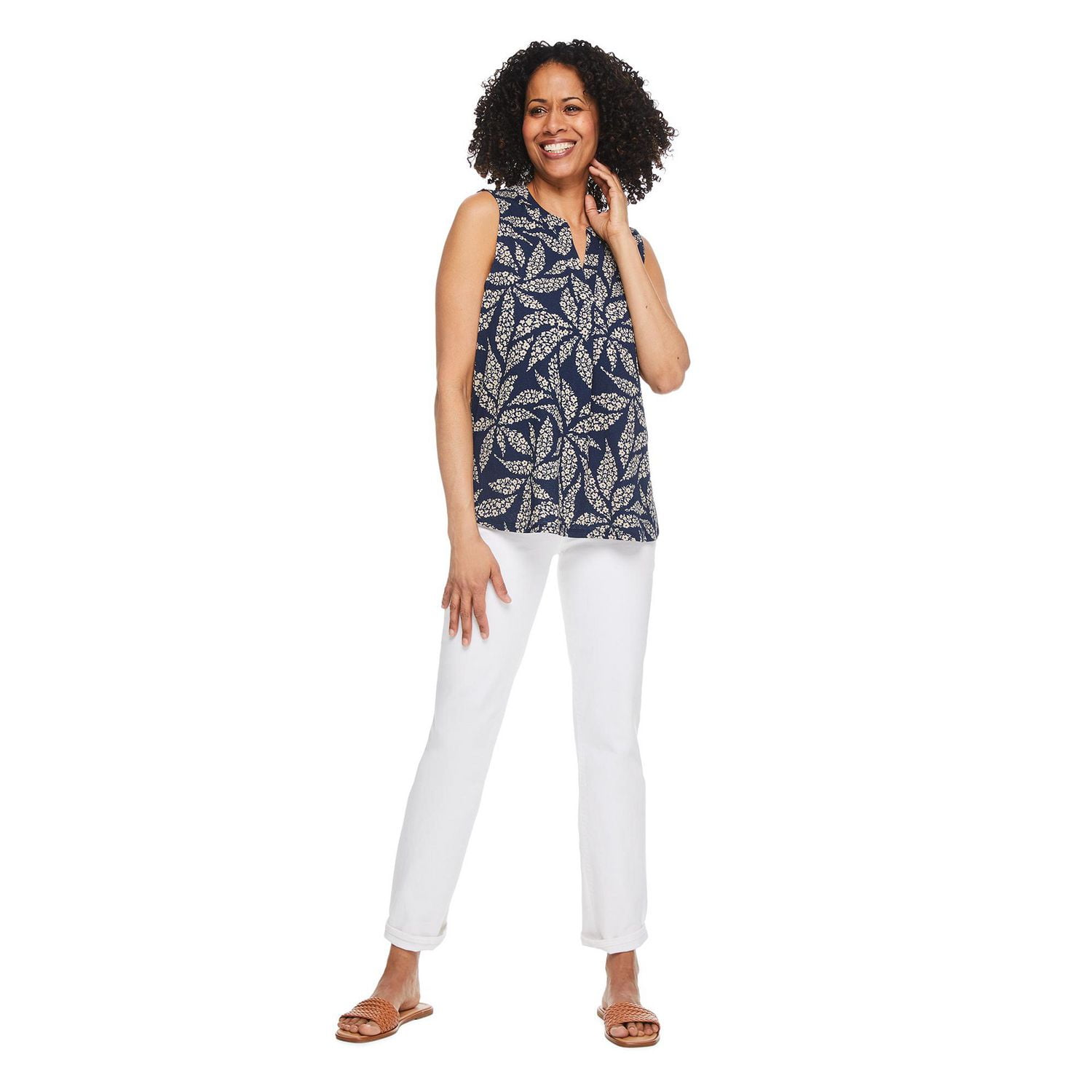 Iyla Women's Crinkle Top