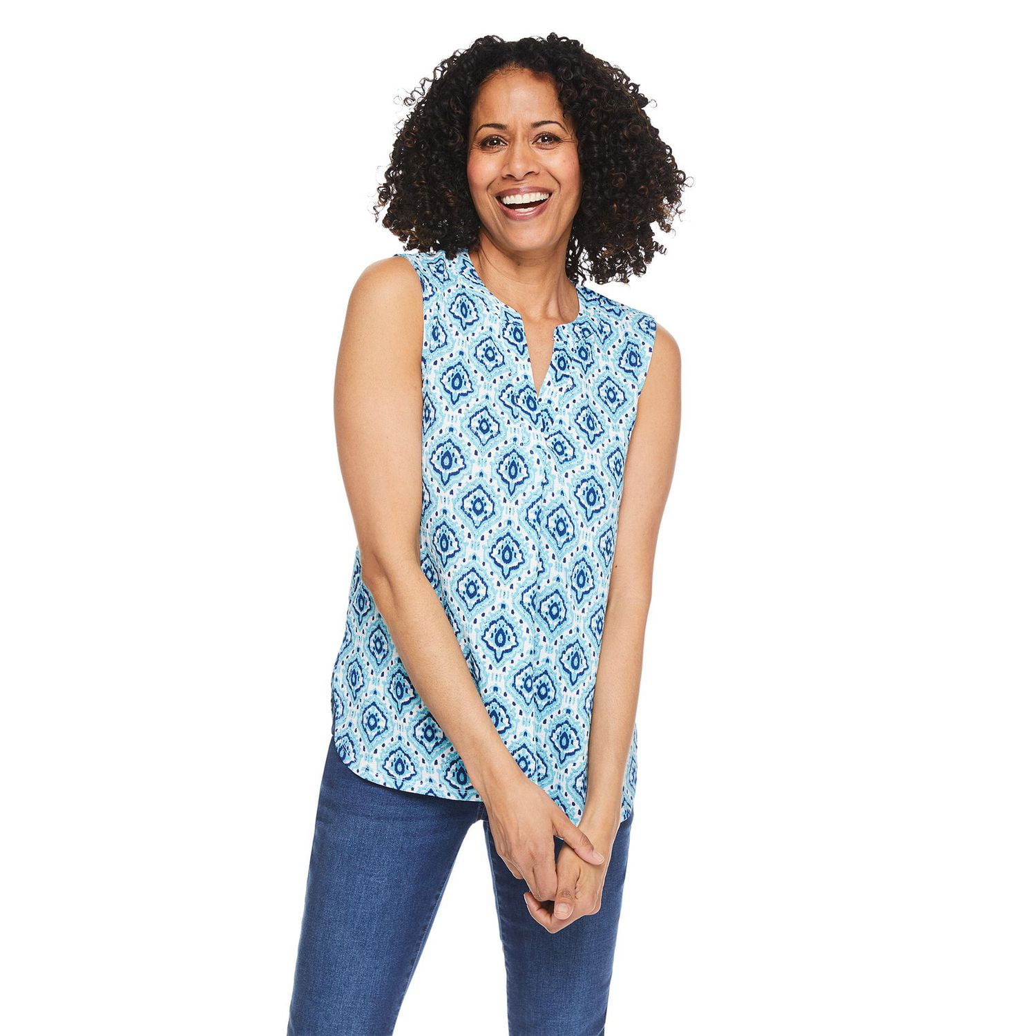 Iyla Women's Crinkle Top