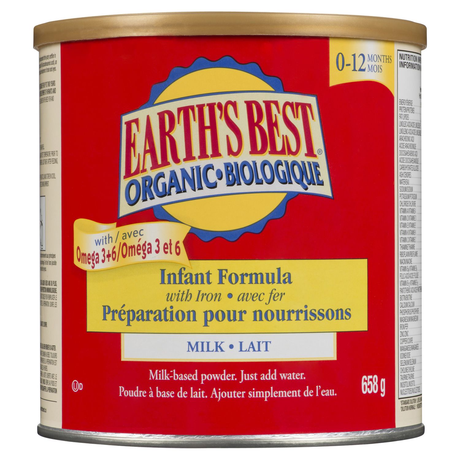 Best Organic Infant Formula - Milk 