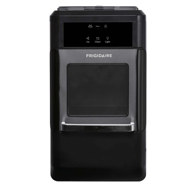 Frigidaire Countertop Crunchy Chewable Nugget Ice Maker Stainless Steel Black Walmart.ca