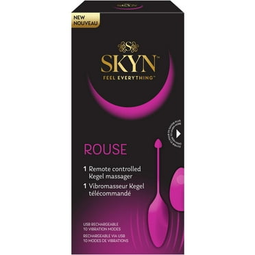 SKYN Rouse Remote Control Massager, 10 Vibration Modes, 1 pack
