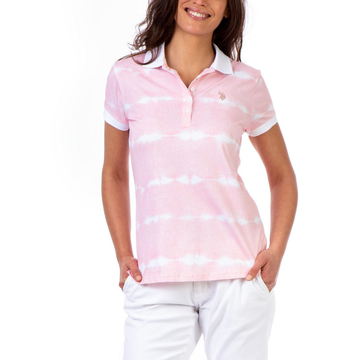 tie dye polo jacket