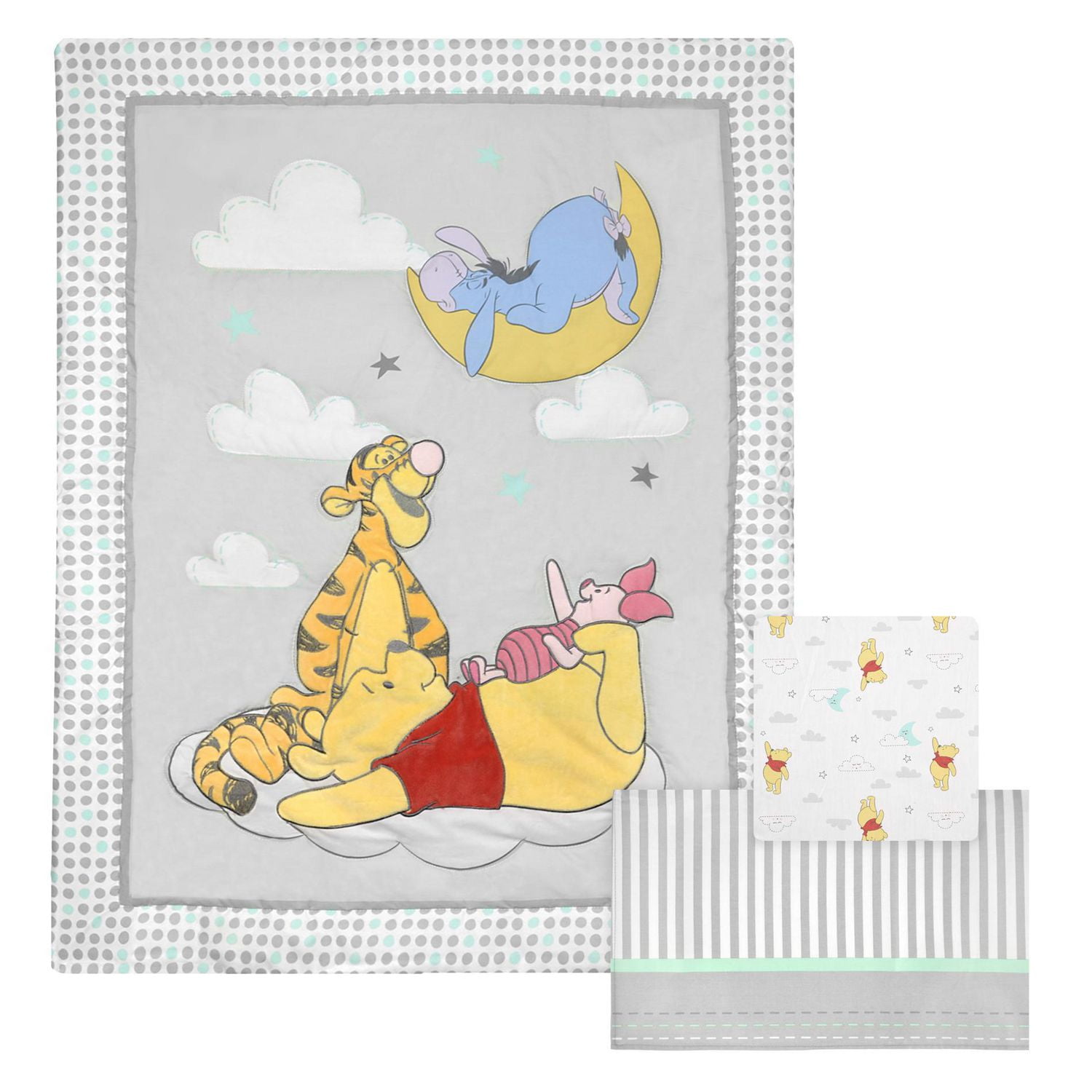 Winnie the pooh crib best sale set walmart