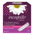 thumbnail image 2 of INCOGNITO® nano™ tampons Light 15's, 2 of 3