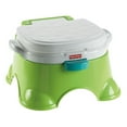 thumbnail image 2 of Fisher-Price Royal Stepstool Potty, Green, 2 of 6