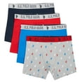 thumbnail image 1 of U.S. POLO ASSN. 4 Pack Stretch Boxer Briefs, 1 of 3