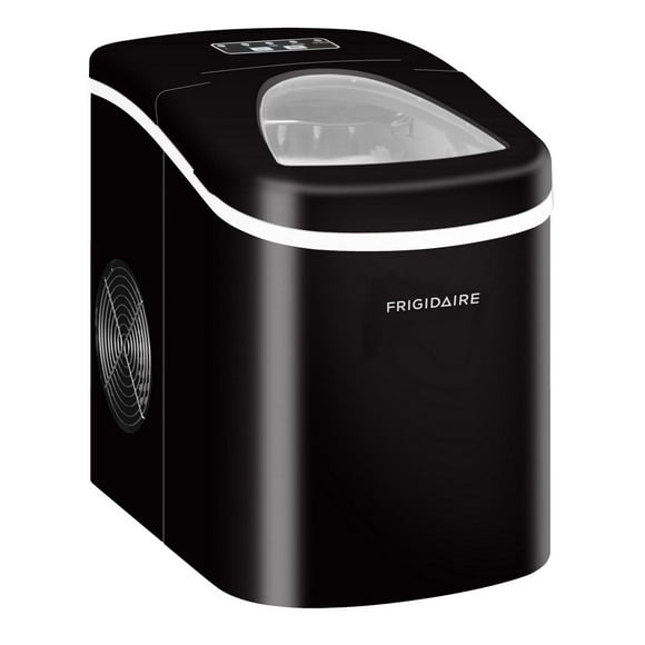 Frigidaire Countertop Compact Ice Maker with 26lb Capacity Production per Day - Black