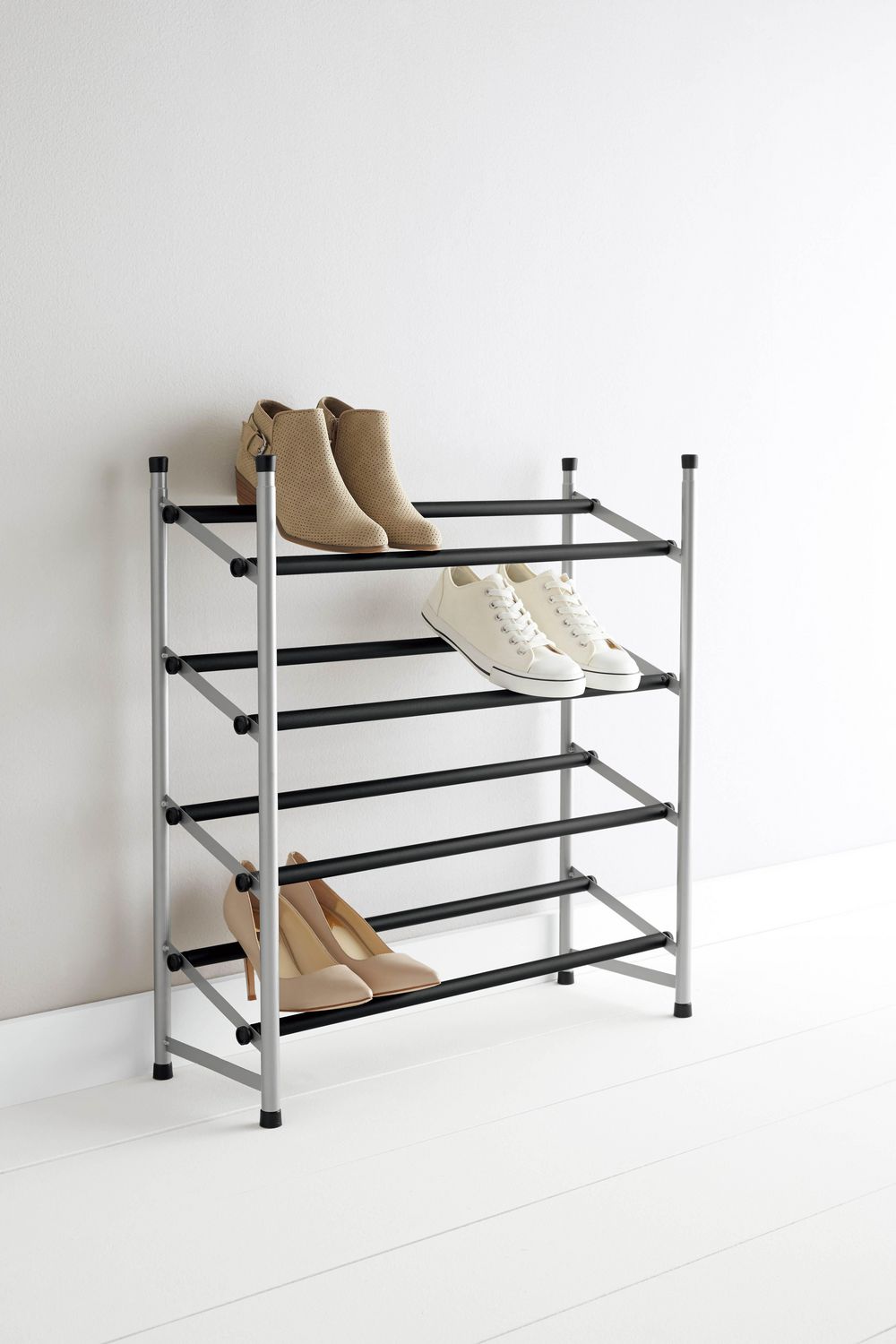 Mainstays 4 Tier Expanding Shoe Rack Walmart Canada