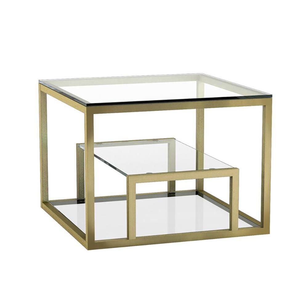 End table Gold Multi Shelves Walmart Canada