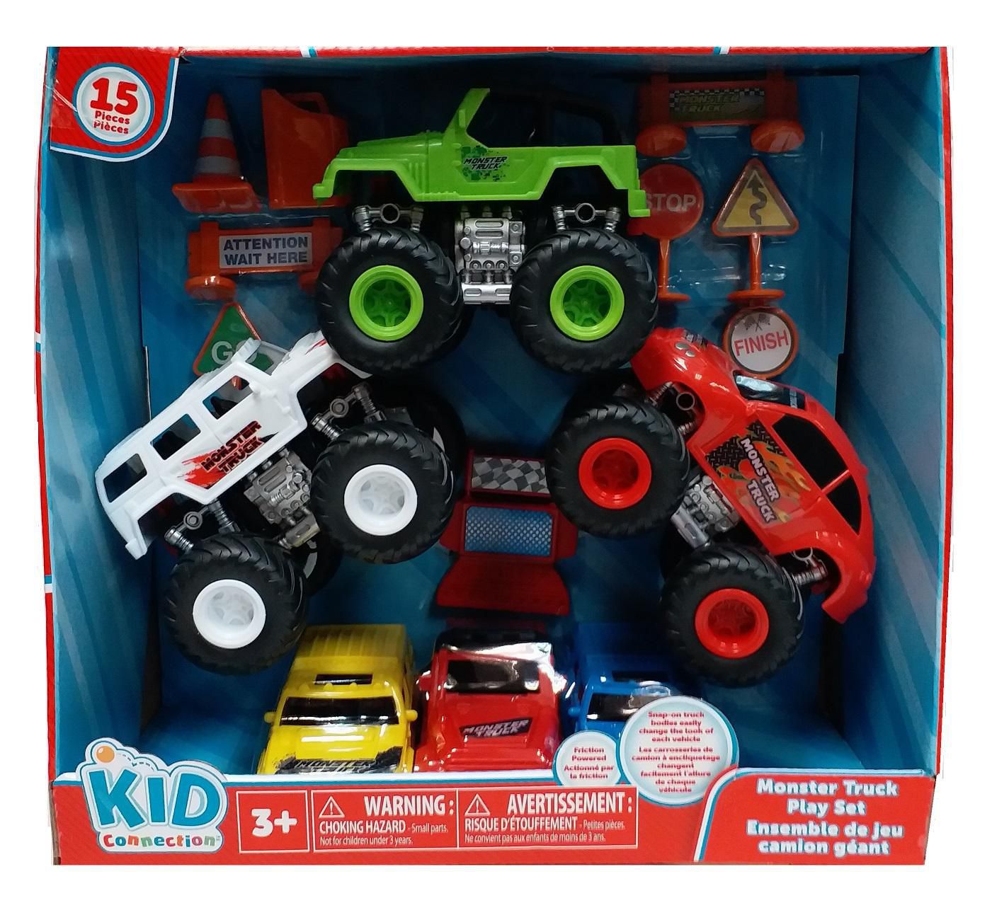 real monster trucks for kids