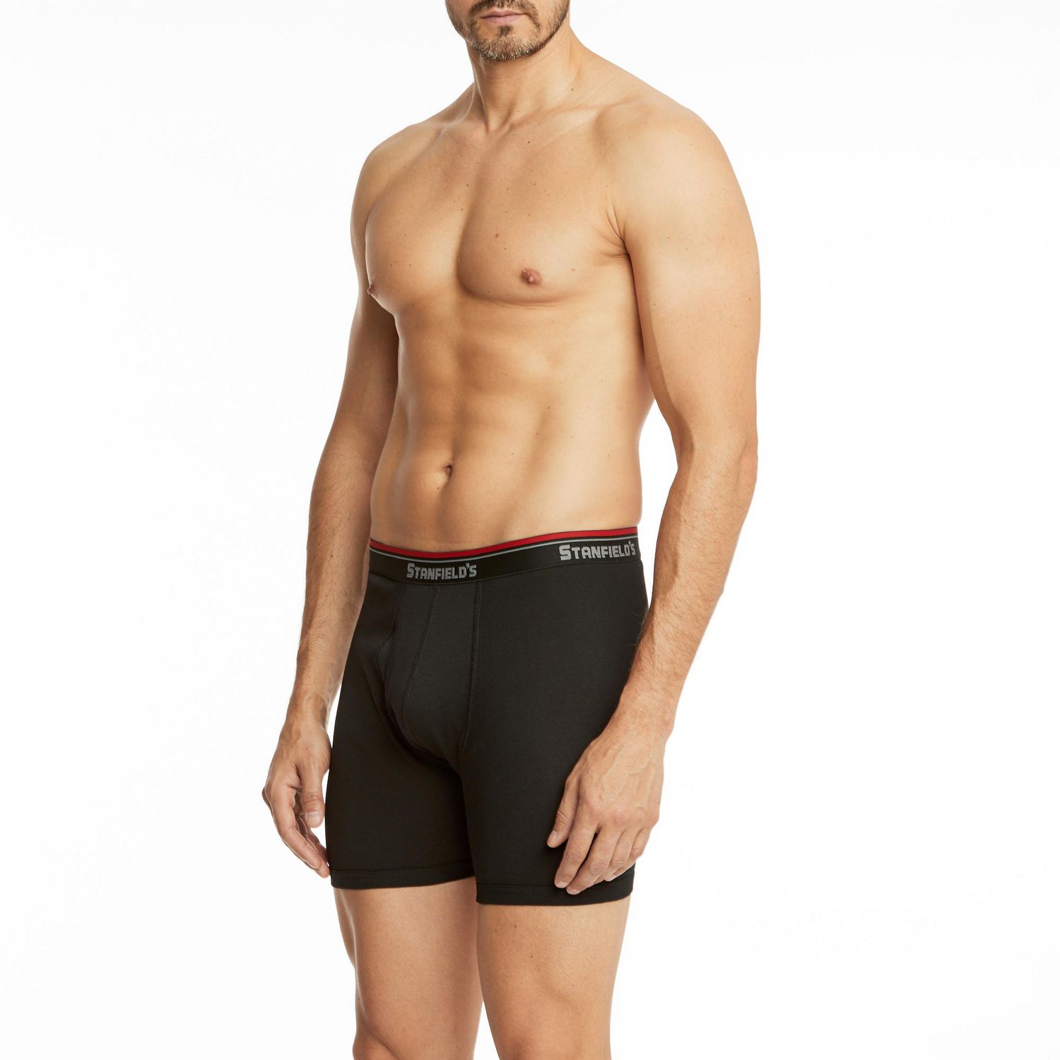 Stanfield's Men’s 4-Pack Cotton Boxer Briefs