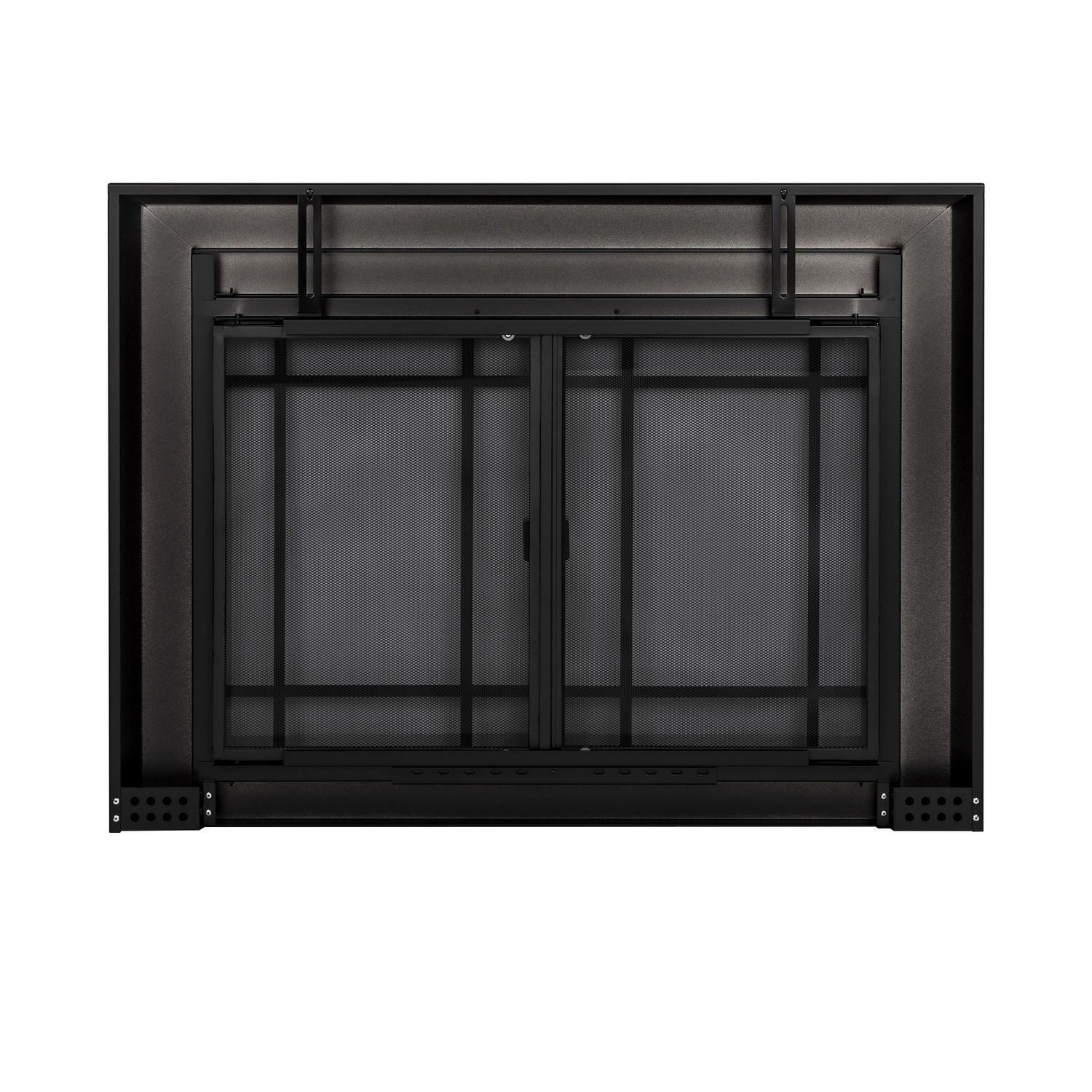 Pleasant Hearth EA5011 Easton Black Medium Fireplace