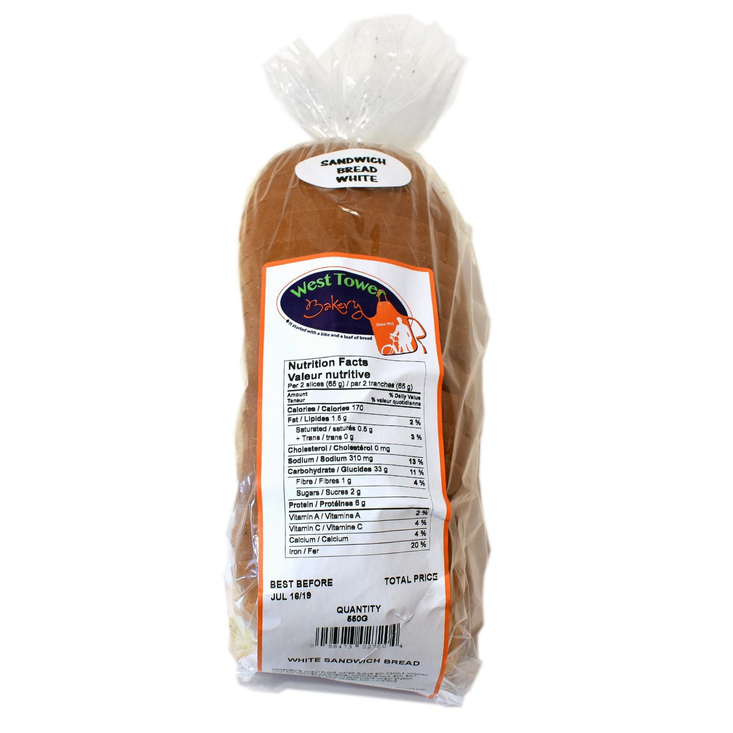 White Sandwich Bread Walmart Canada