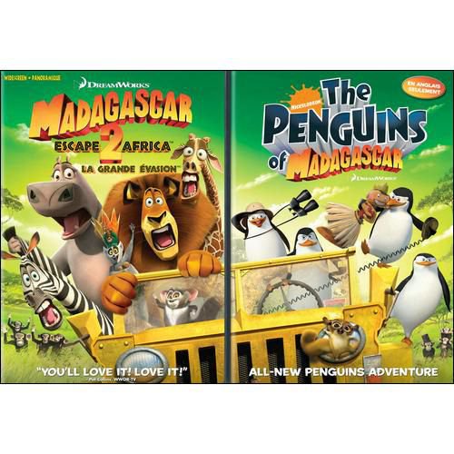 Madagascar 2: La Grande Évasion (Bilingue) / The Penguins Of Madagascar (En Anglais Seulement)