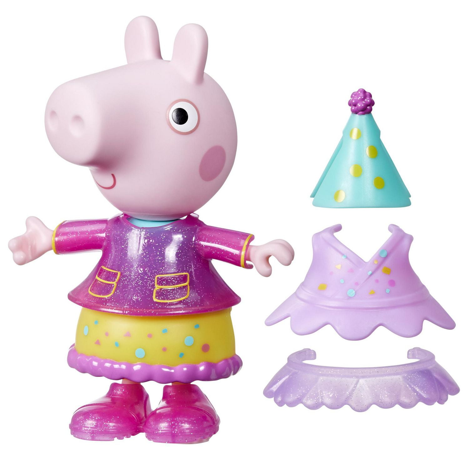 Peppa Pig Dress Up Celebration Figure Ages 3 and up Walmart