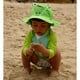 ZOOCCHINI - Bébé, enfant en bas âge UPF50 + chapeau de soleil - Bonnet de bain - Aidan l'Alligator – image 5 sur 9