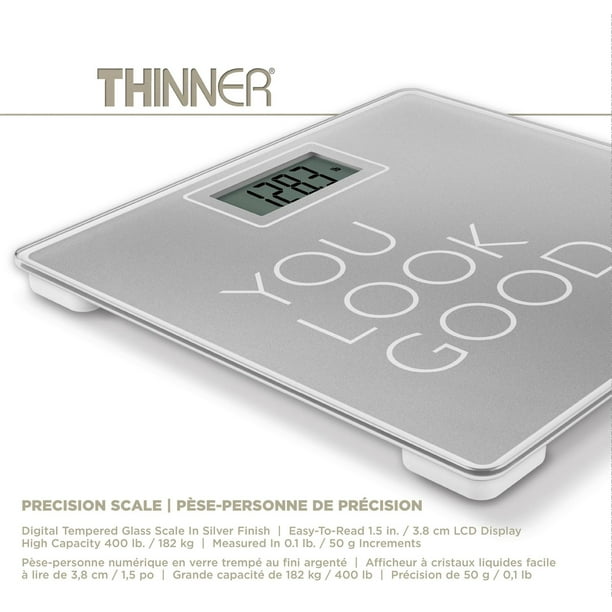 NeweggBusiness - CONAIR TH325 Thinner Digital Round Glass Scale