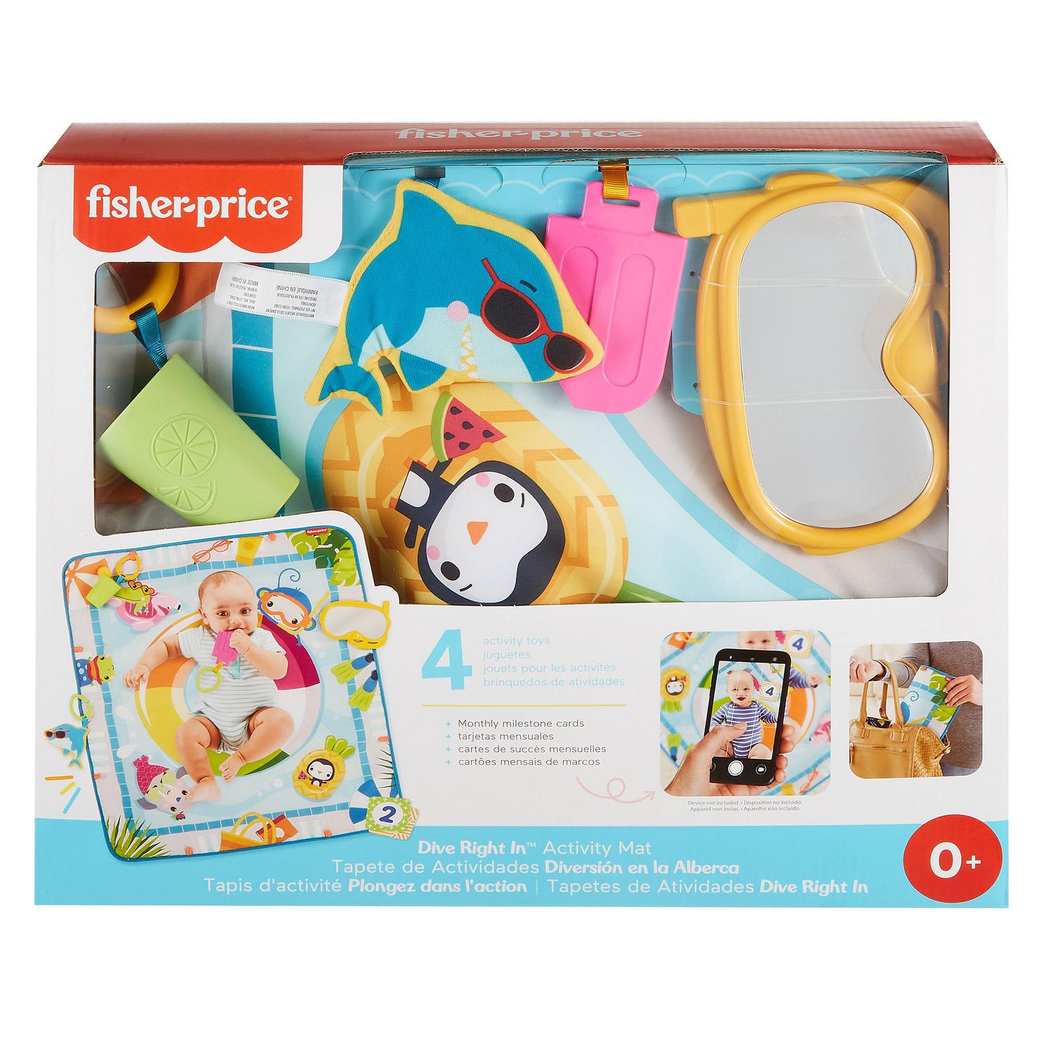 Fisher price deals play mat walmart