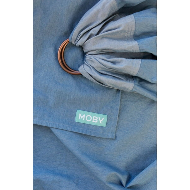 Moby Ring Sling Baby Carrier, Grey