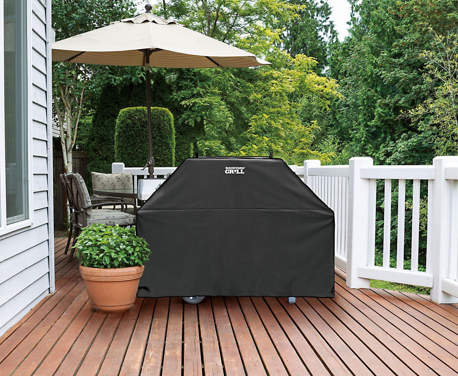 Backyard Grill 60" Barbecue Deluxe Polyester Grill Cover Walmart Canada