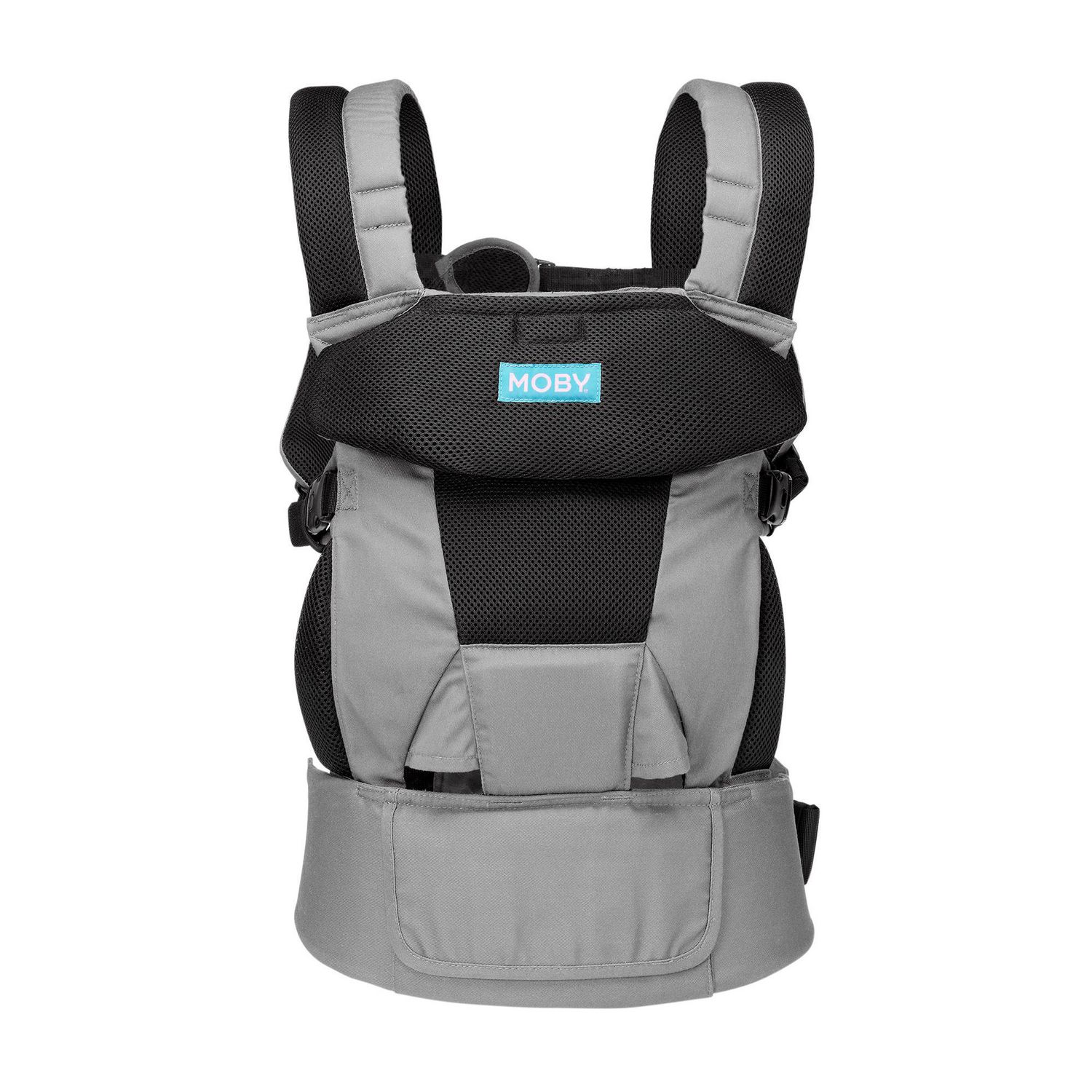 Moby Porte Bebe Move 4 Position Porte Bebe Adapte Porte Bebe A Tout Petit Avec Cool Air Mesh Porte Bebe Ergonomique Et Porte Tout Petit Porte Bebe Qui Facilite Le Port Du Bebe Gris Charbon