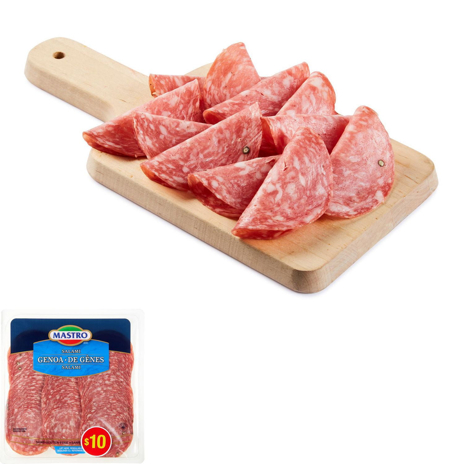 Mastro Mild Genoa Sliced Salami Walmart Canada