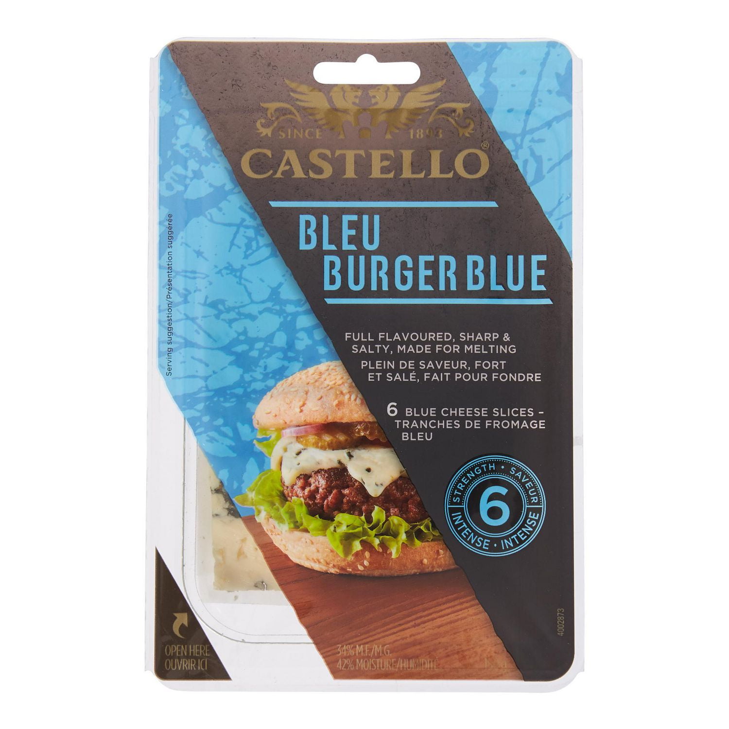 Castello® Burger Blue Cheese Slices Walmart Canada