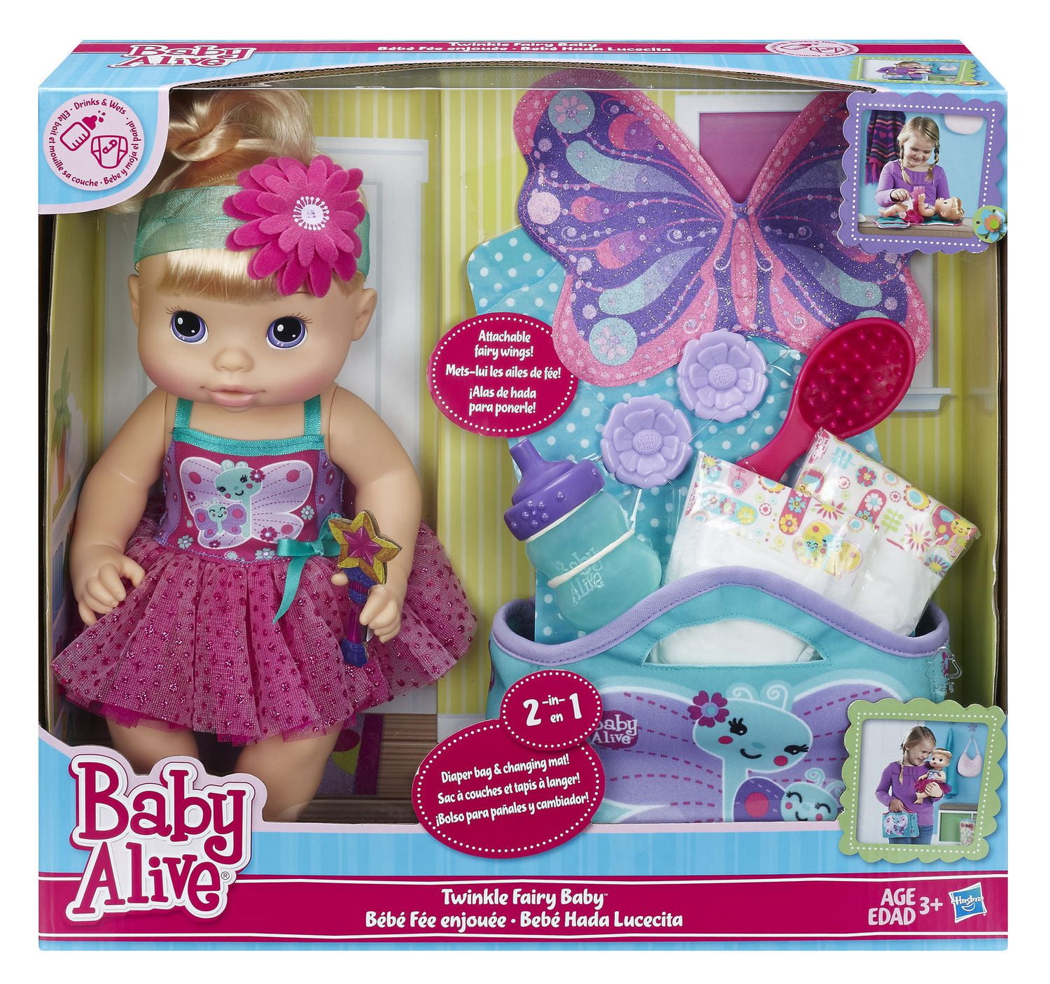 Baby store alive playset