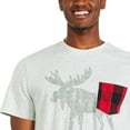 thumbnail image 4 of Canadiana Men's Pajamas 2-Piece Set, 4 of 6