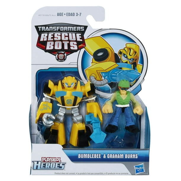Playskool Heroes Transformers Rescue Bots Bumblebee and Graham