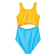 thumbnail image 2 of Reebok Girls Delta Cutout One Piece, Reebok Swimwear, 2 of 2
