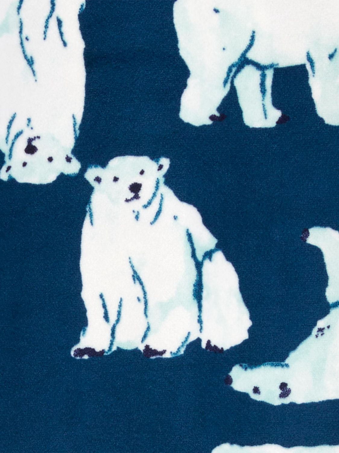Carter's Child of Mine IB 2PC PJs Blue Polar Bear