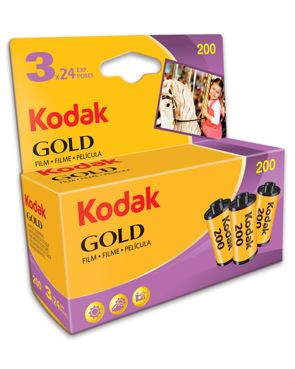 KODAK GOLD 200 Color 35mm Film
