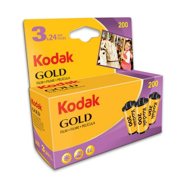 KODAK GOLD 200 Color 35mm Film, Kodak Gold 200 x 24 EXP3 Pack Walmart.ca