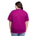 thumbnail image 3 of No Boundaries Plus Women's Relaxed Tee, 3 of 6