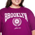 thumbnail image 4 of No Boundaries Plus Women's Relaxed Tee, 4 of 6