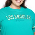 thumbnail image 4 of No Boundaries Plus Women's Relaxed Tee, 4 of 6