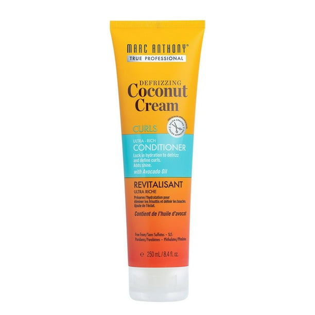 Marc Anthony Defrizzing Coconut Cream Curls Conditioner Walmart.ca