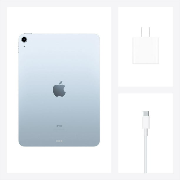 Apple iPad Air 2020 10,9 pouces Wi-Fi - 256 Go - Bleu ciel (4 ème génération)  - Tablette Apple sur