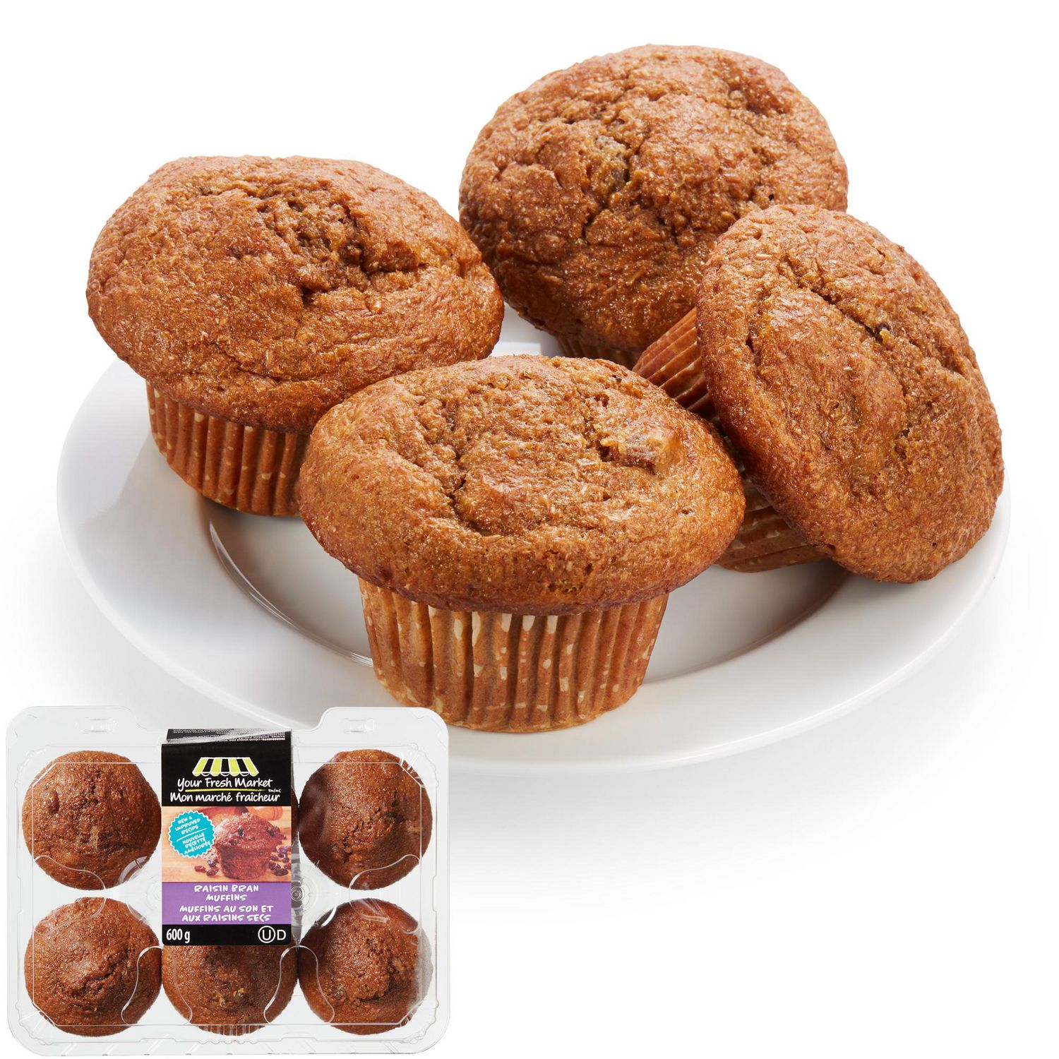 Your Fresh Market Raisin Bran Muffins Walmart Canada