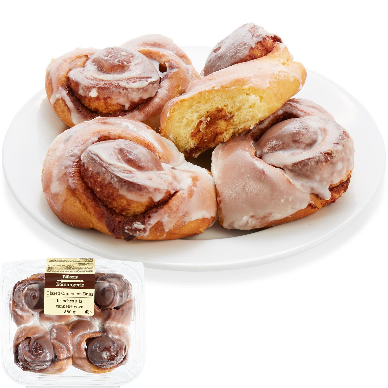 The Bakery Glazed Cinnamon Buns Walmart Canada