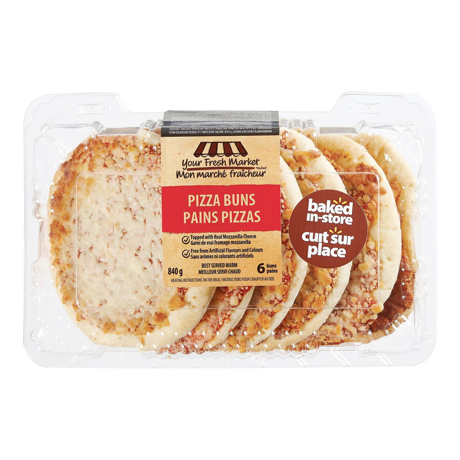 Your Fresh Market Pizza Buns Walmart Canada