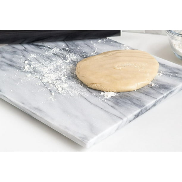 Planche à pâtisserie en marbre, blanc 