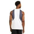 thumbnail image 3 of Reebok Men's Eclipse Colorblocked Performance Tank Top, 3 of 7
