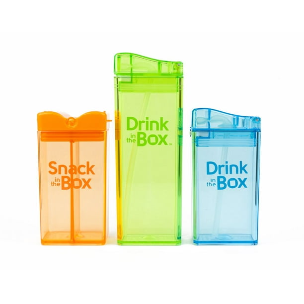 Boîte à boisson et boîte à collation en format économique de 12 oz et 8 oz de Drink in the Box pour garçons