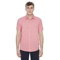 thumbnail image 1 of Dark Black Men's Short-Sleeve Button-Down Shirt, 1 of 6