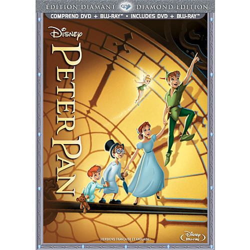 Peter Pan (DVD + Blu-ray) (Édition Diamant) (Bilingue)